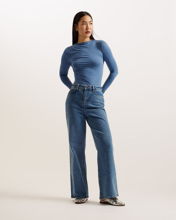NASS-Denim-WIDE LEG DENIM- Ted Baker Romania